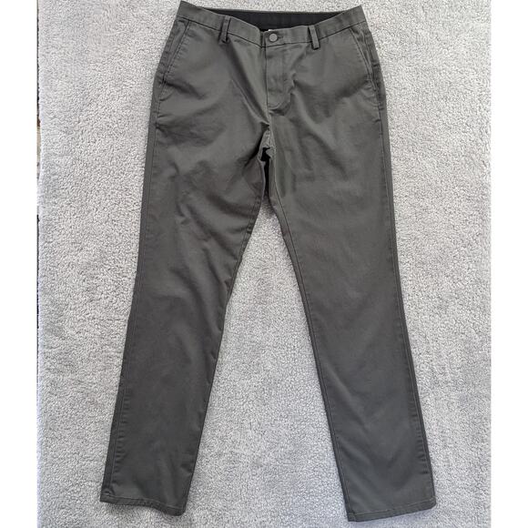 Hawker Rye Men's Chino Pants 34x36 Straight Leg Stretch Flat Front Slash Pocket - Picture 1 of 16